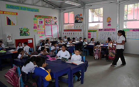 Aulas de la I.E.P MI BUEN PASTOR